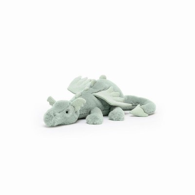 Jellycat Sage Dragon UK | 19468PFOX